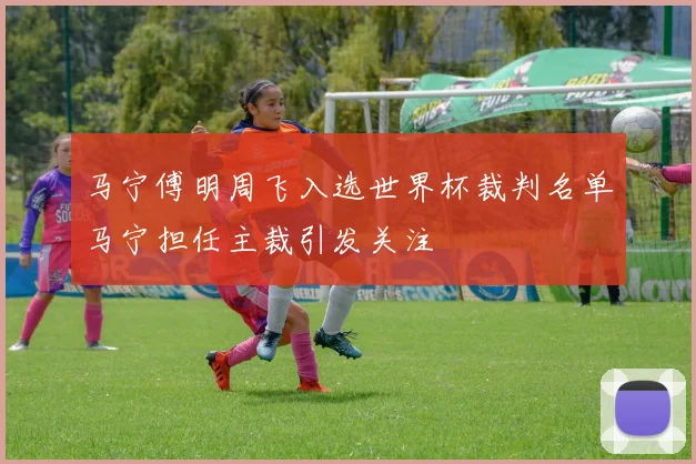 马宁傅明周飞入选世界杯裁判名单马宁担任主裁引发关注